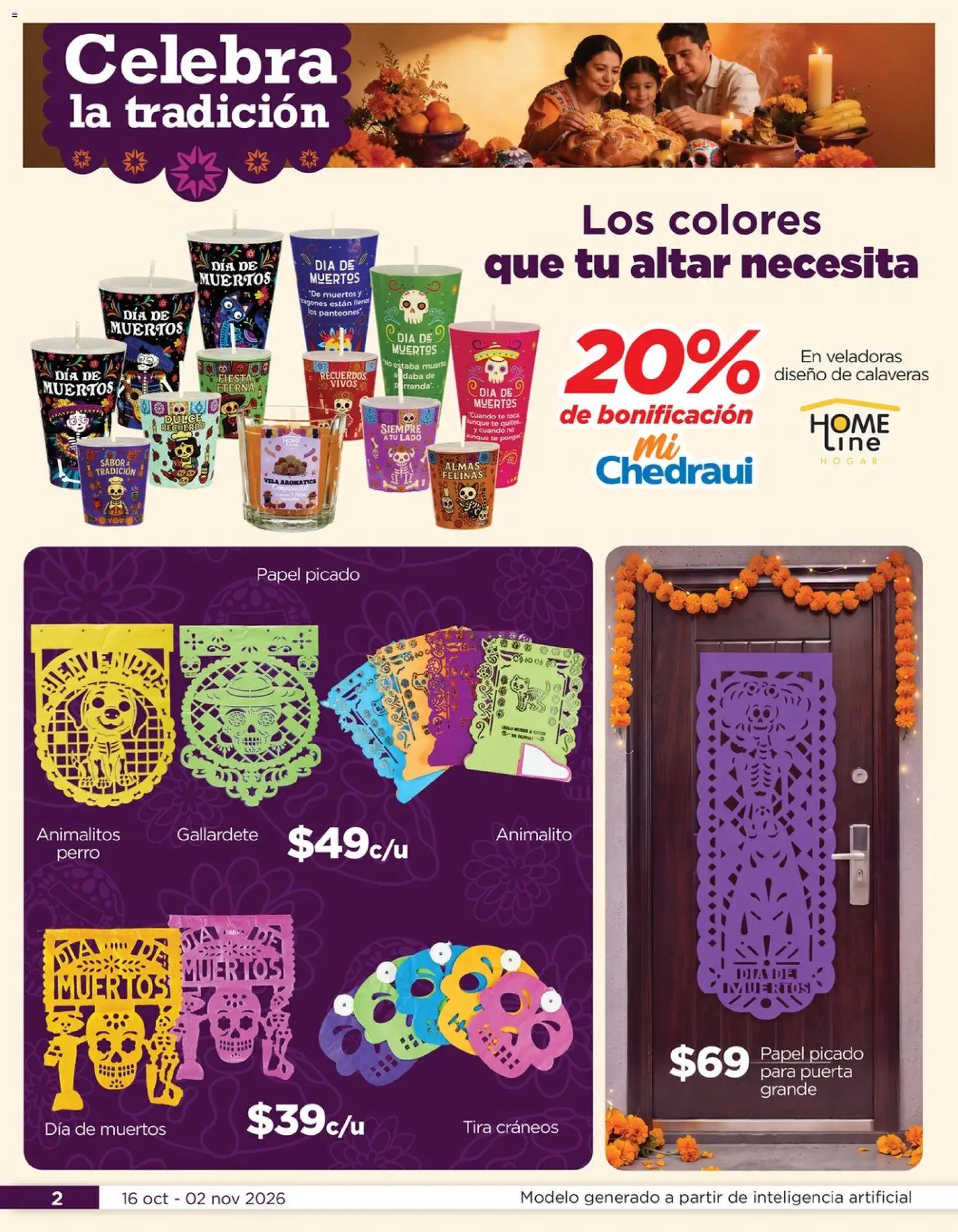 Nuevas ofertas de Chedraui válidas en toda la República Mexicana desde el 16/10/2026. ¡Encuentra las mejores ofertas en Chedraui folleto! | Página: 2