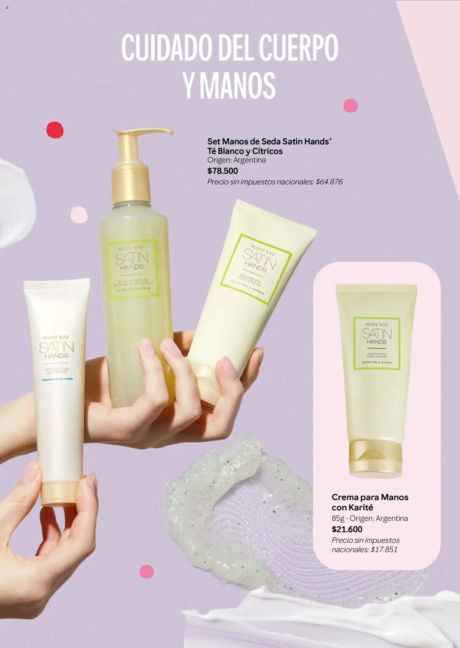 Mary Kay - ¡Día de la Madre! │ válido desde el 23/09/2026 | Página: 44 | Productos: Crema para manos, Té blanco, Té, Crema