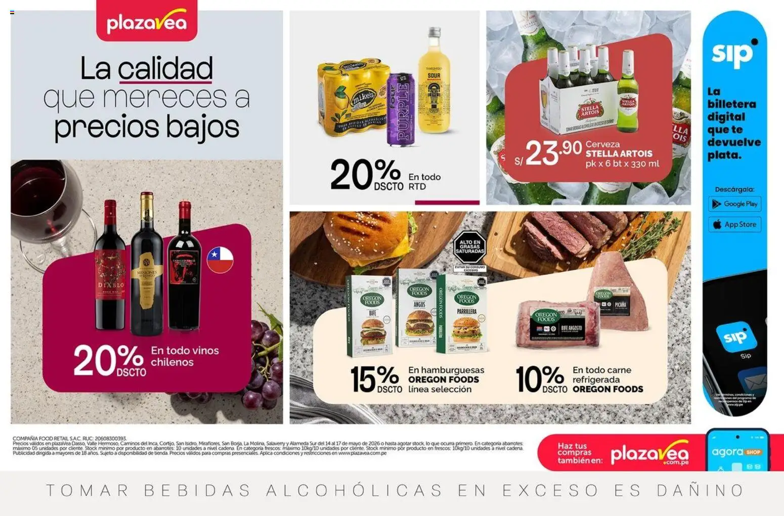 Catálogo Plaza Vea válido desde 14.05.2026 | Página: 1