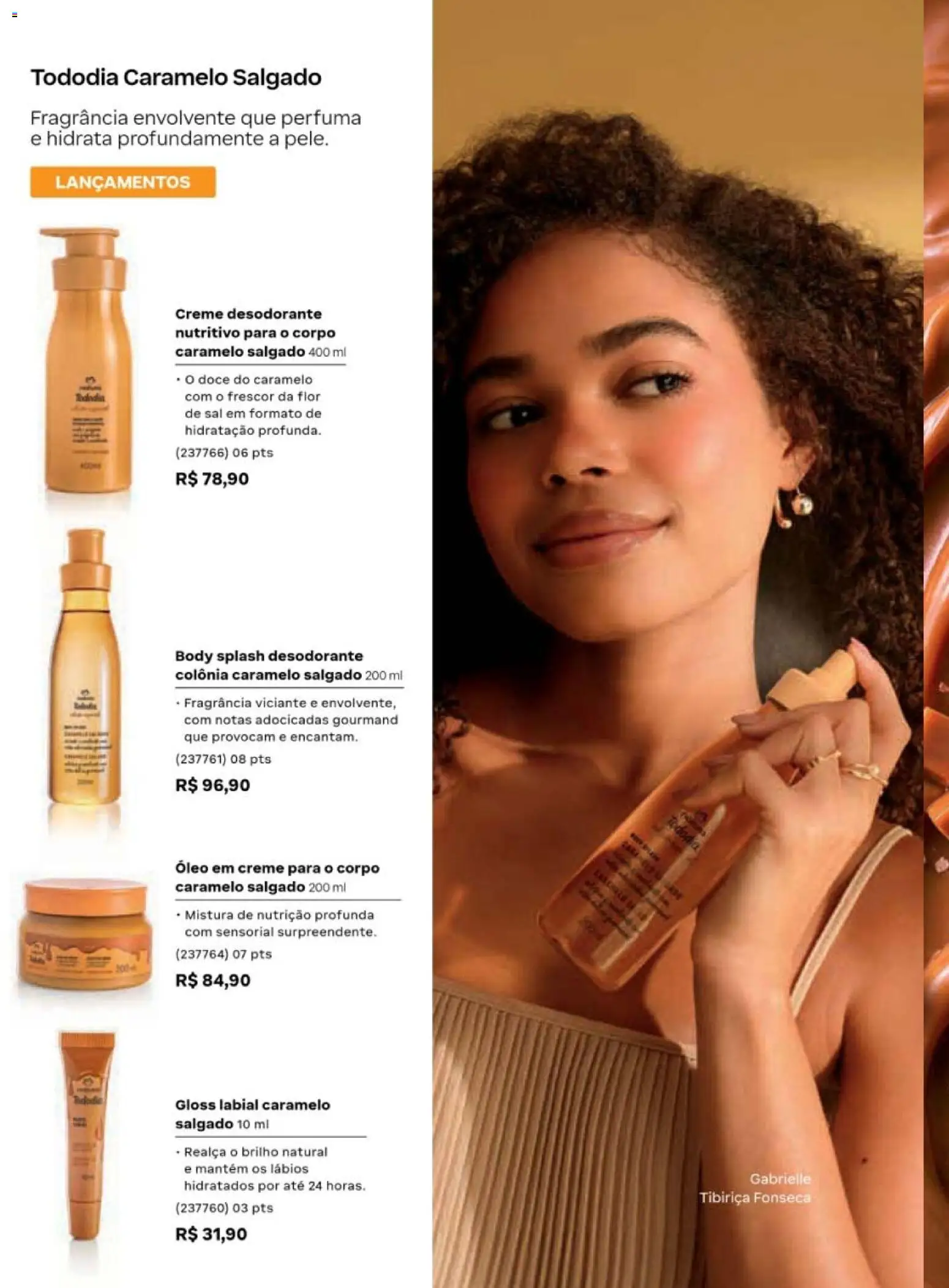 Natura Folheto - válido de 19/07/2026 | Página: 98 | Produtos: Óleo, Creme, Sal, Body