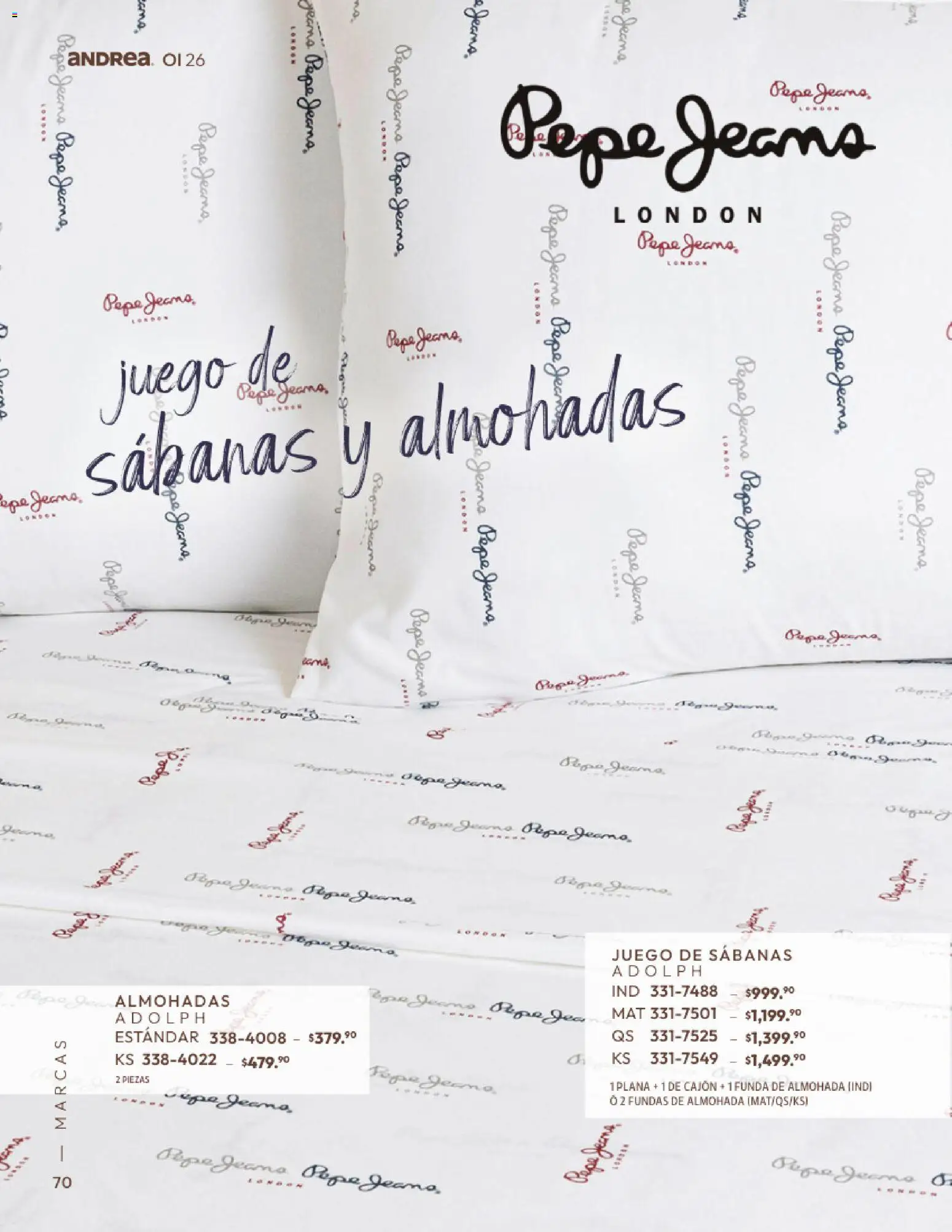 Nuevas ofertas de Andrea válidas en toda la República Mexicana desde el 01/09/2026. ¡Encuentra las mejores ofertas en Andrea catálogo Home! | Página: 70