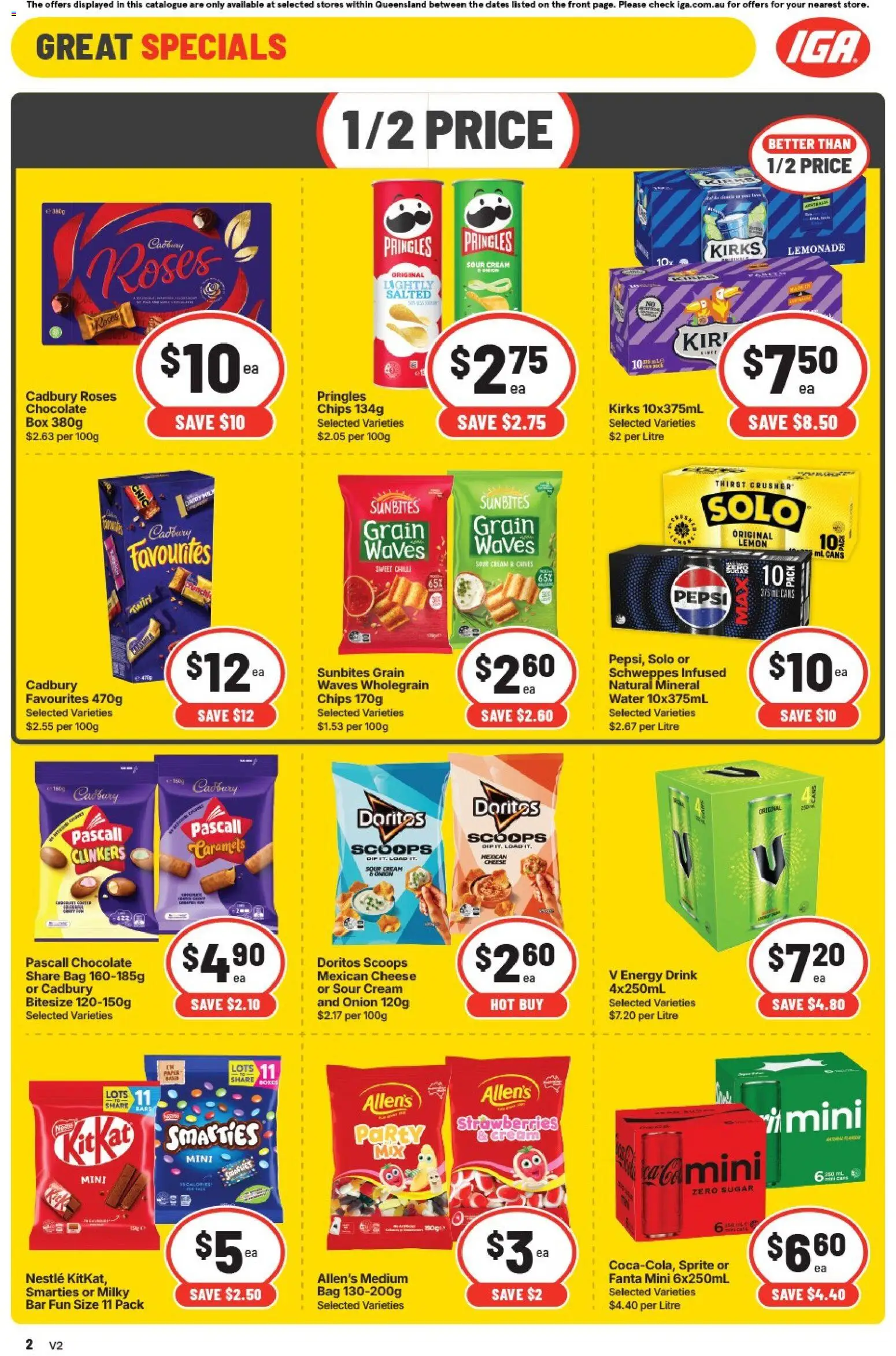 IGA catalogue - valid from 30/09/2026 | Page: 11 | Products: Chocolate, Chips, Lemon, Sprite