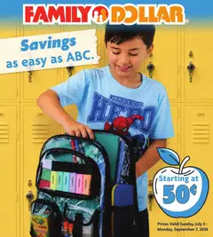 Preview of Family Dollar weekly ads valid from 07/05/2026