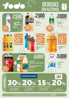 Vista previa Supermercados TODO catálogo válido desde el 22/09/2026 | Página: 8 | Productos: Gaseosa, Agua, Pomelo, Agua saborizada