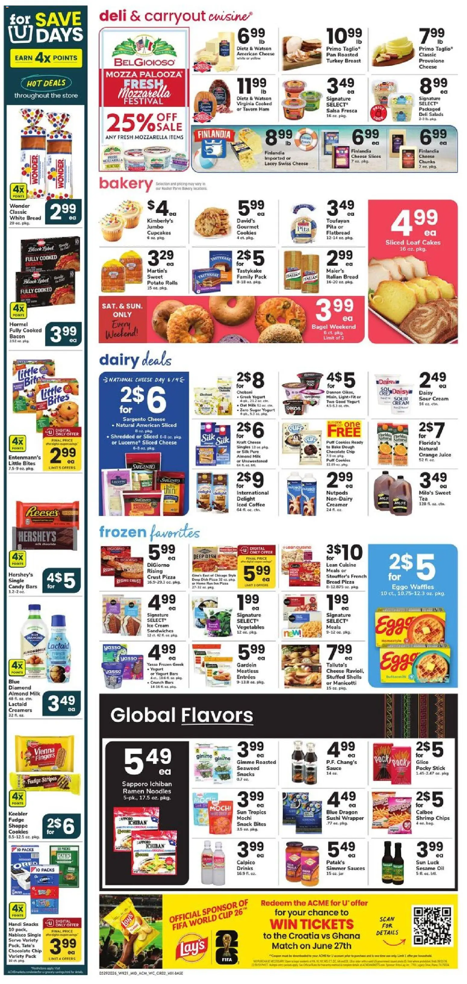 Acme Weekly Ad - NJ - valid from 29.05.2026 | Page: 2 | Products: Milk, Ham, Pizza, Sugar