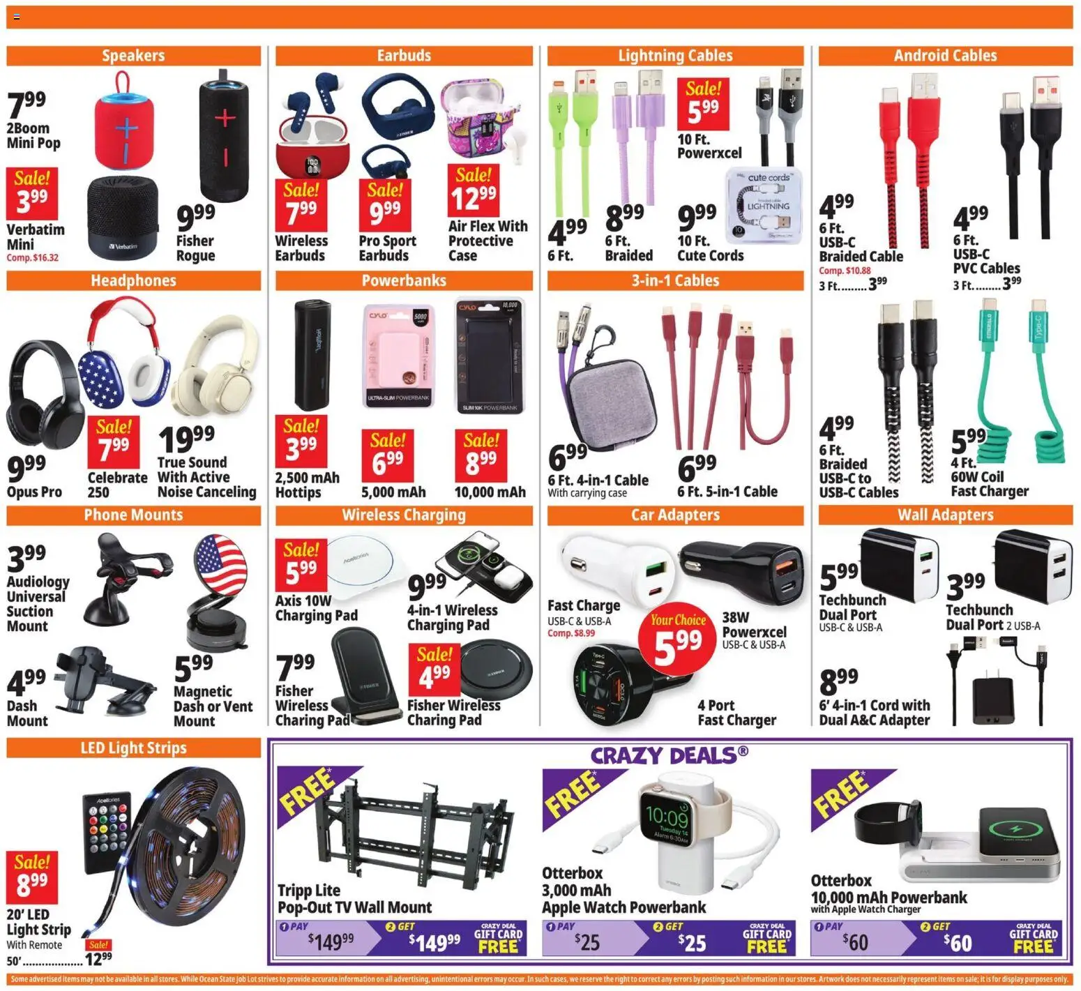 Ocean State Job Lot Weekly Ad - MA - valid from 09/03/2026 | Page: 15 | Products: Phone, Watch, Charger, Case
