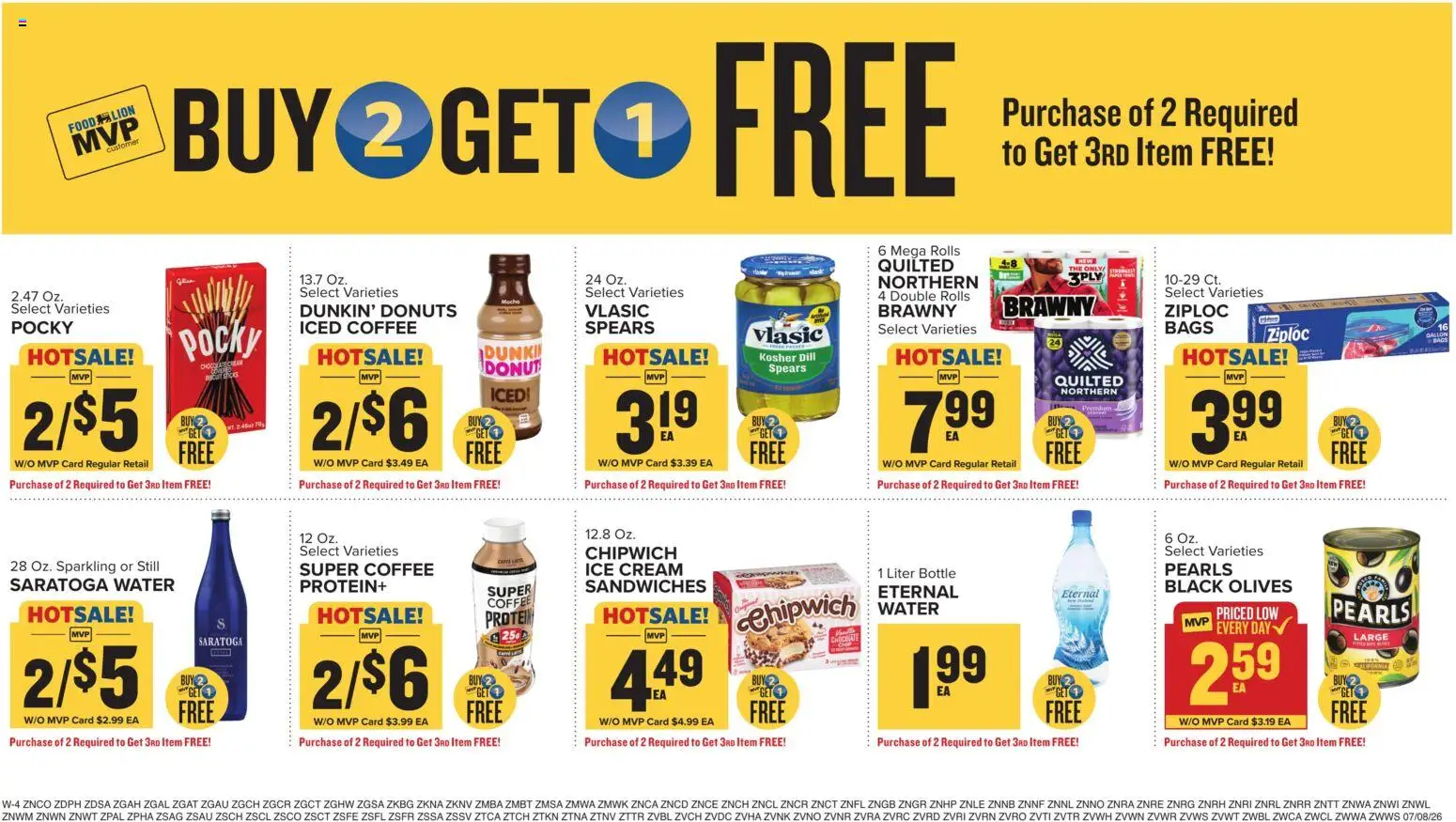 Food Lion Weekly Ad - valid from 07/08/2026 | Page: 18 | Products: Coffee, Ice cream, Water, Dill