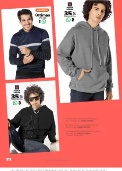 Vista previa de SC Pakar catálogo Ropa, nuevo folleto de la tienda, válido en México a partir del 30.01.2026 | Página: 272 | Productos: Suéter, Sudadera