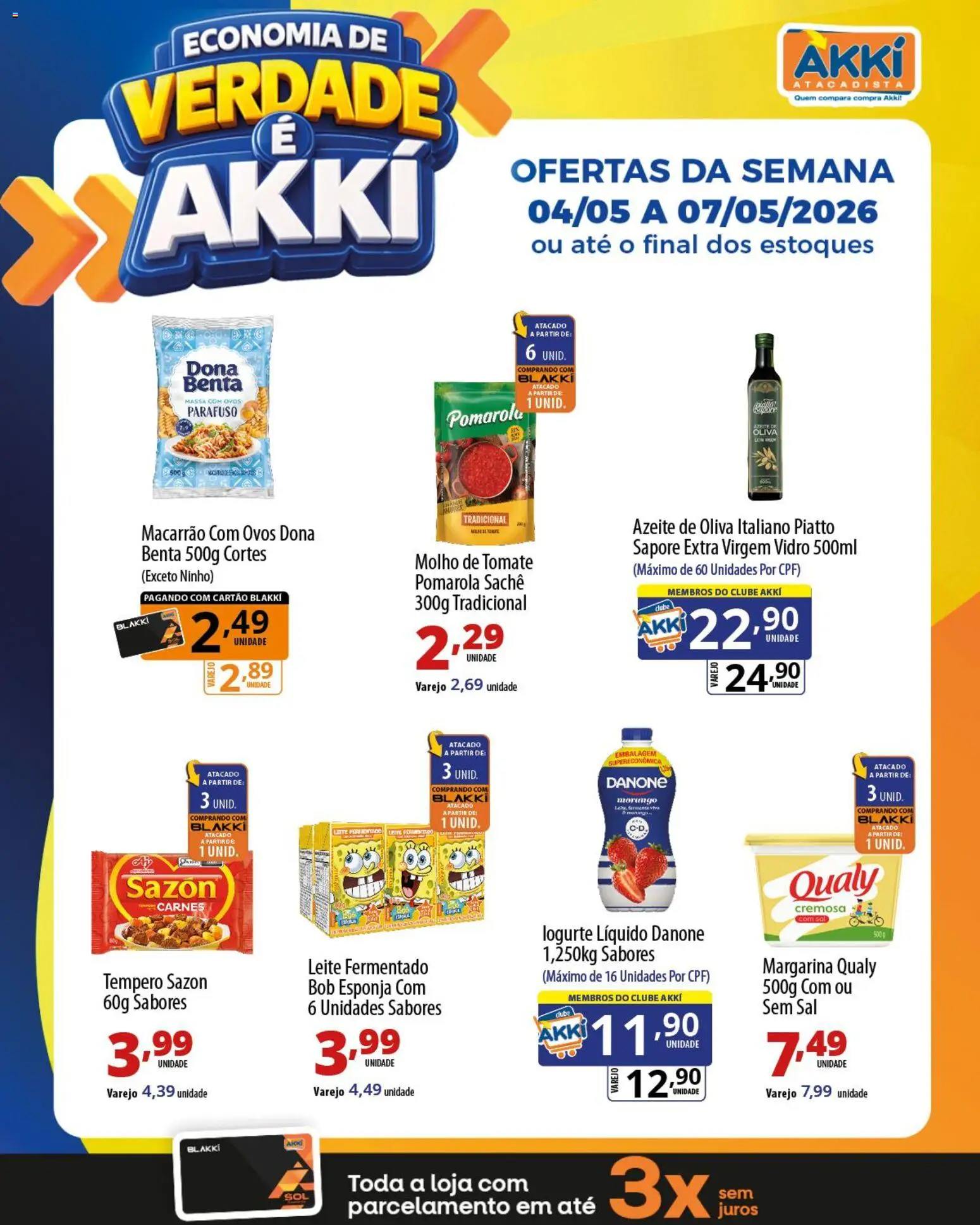 Akki Atacadista Folheto - válido de 04.05.2026 | Página: 3