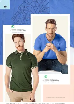 Vista previa de SC Pakar catálogo Ropa, nuevo folleto de la tienda, válido en México a partir del 30.01.2026 | Página: 216 | Productos: Algodón, Playera