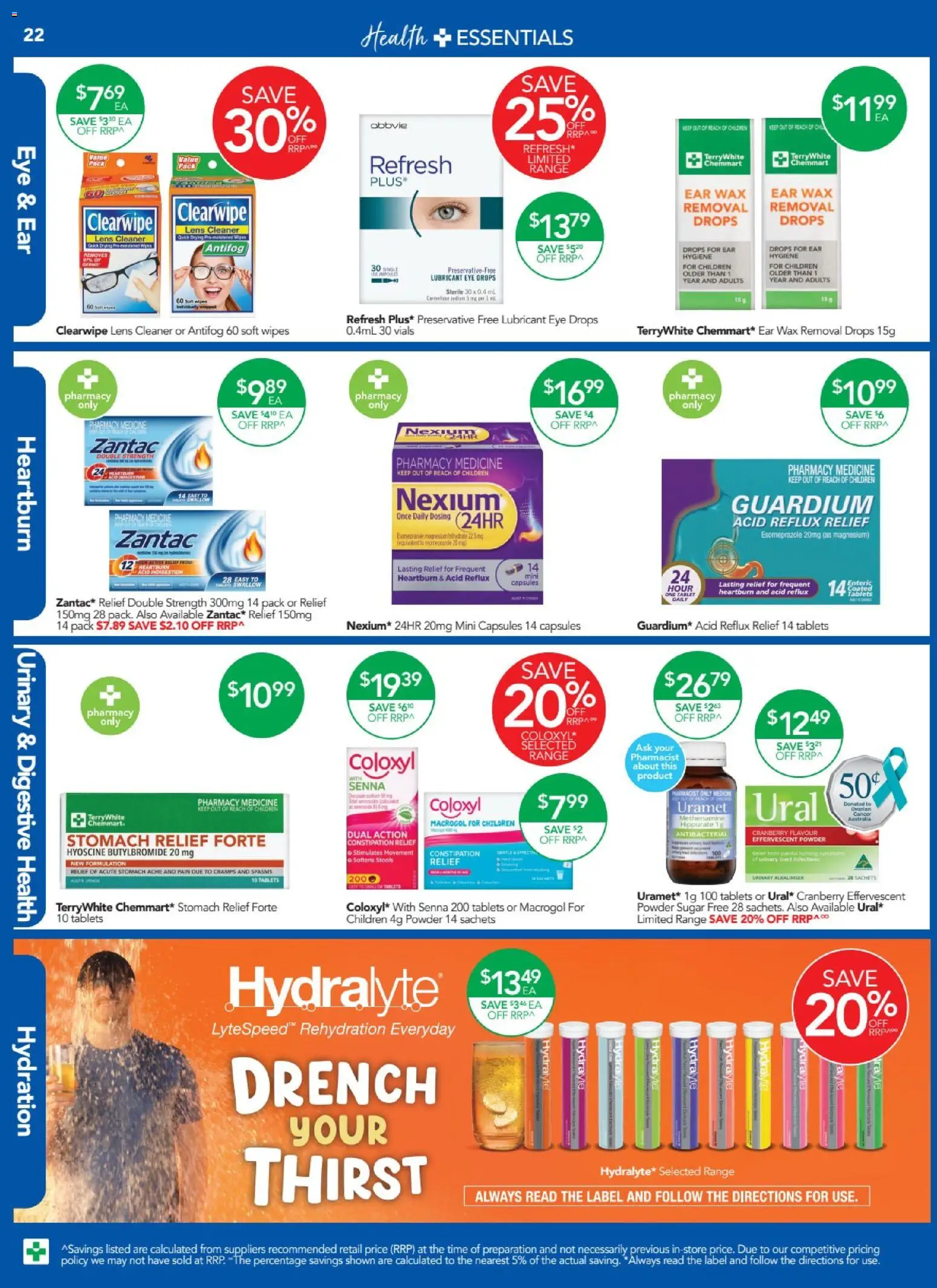 Terry White catalogue - valid from 16.04.2026 | Page: 22 | Products: Cleaner, Terry, Sugar, Lubricant