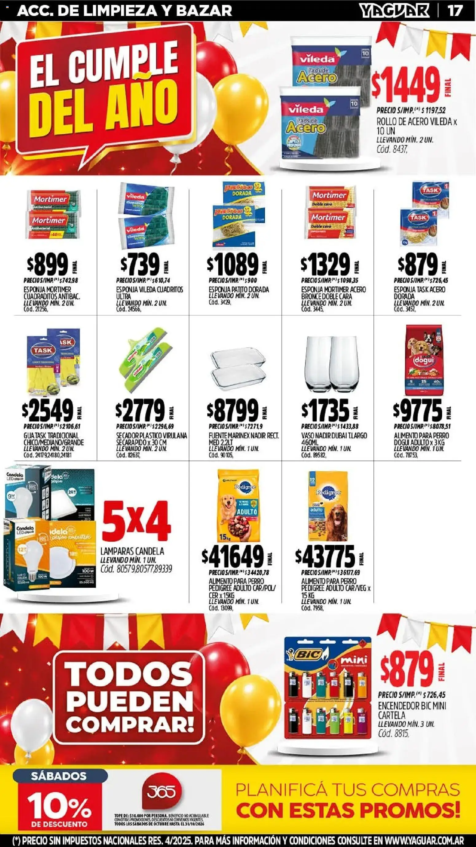 Yaguar - Oferta Semanal Neuquen │ válido desde el 19/10/2026 | Página: 19