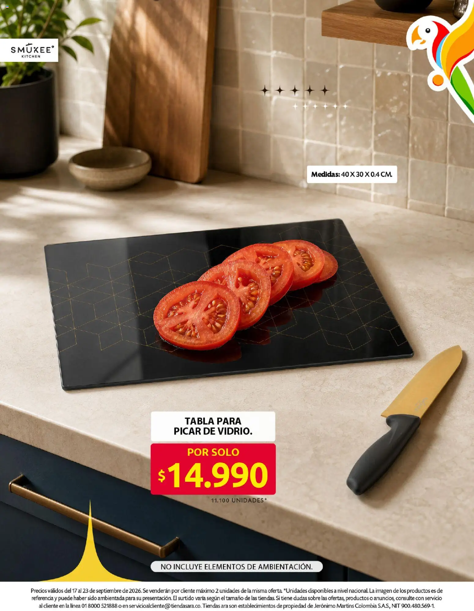 Ara revista - valida desde el 17/09/2026 | Página: 16 | Productos: Sobre