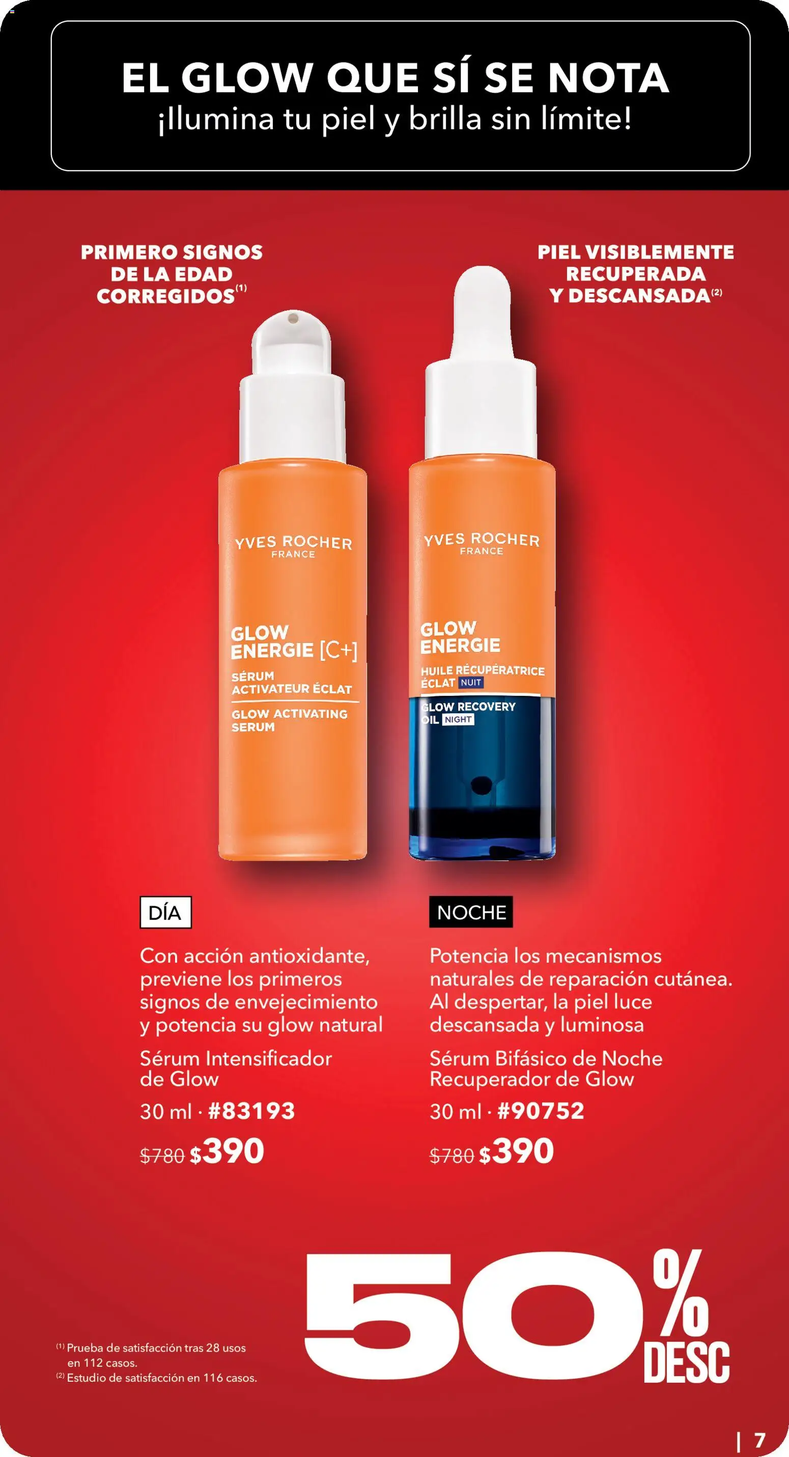Nuevas ofertas de Yves Rocher válidas en toda la República Mexicana desde el 25.05.2026. ¡Encuentra las mejores ofertas en Yves Rocher Hot Sale! | Página: 7 | Productos: Serum