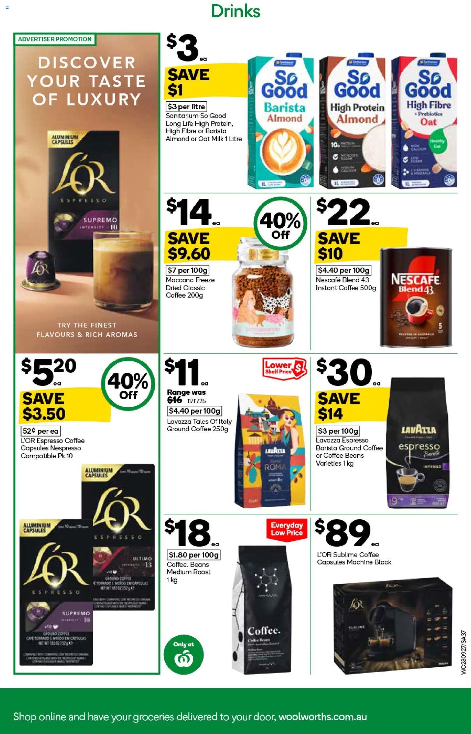 Woolworths catalogue - valid from 23/09/2026 | Page: 39