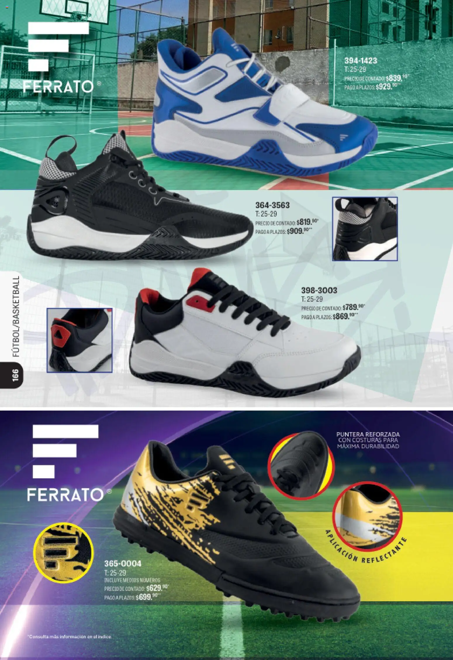 Nuevas ofertas de Andrea válidas en toda la República Mexicana desde el 30/10/2026. ¡Encuentra las mejores ofertas en Andrea catálogo Basketball! | Página: 4