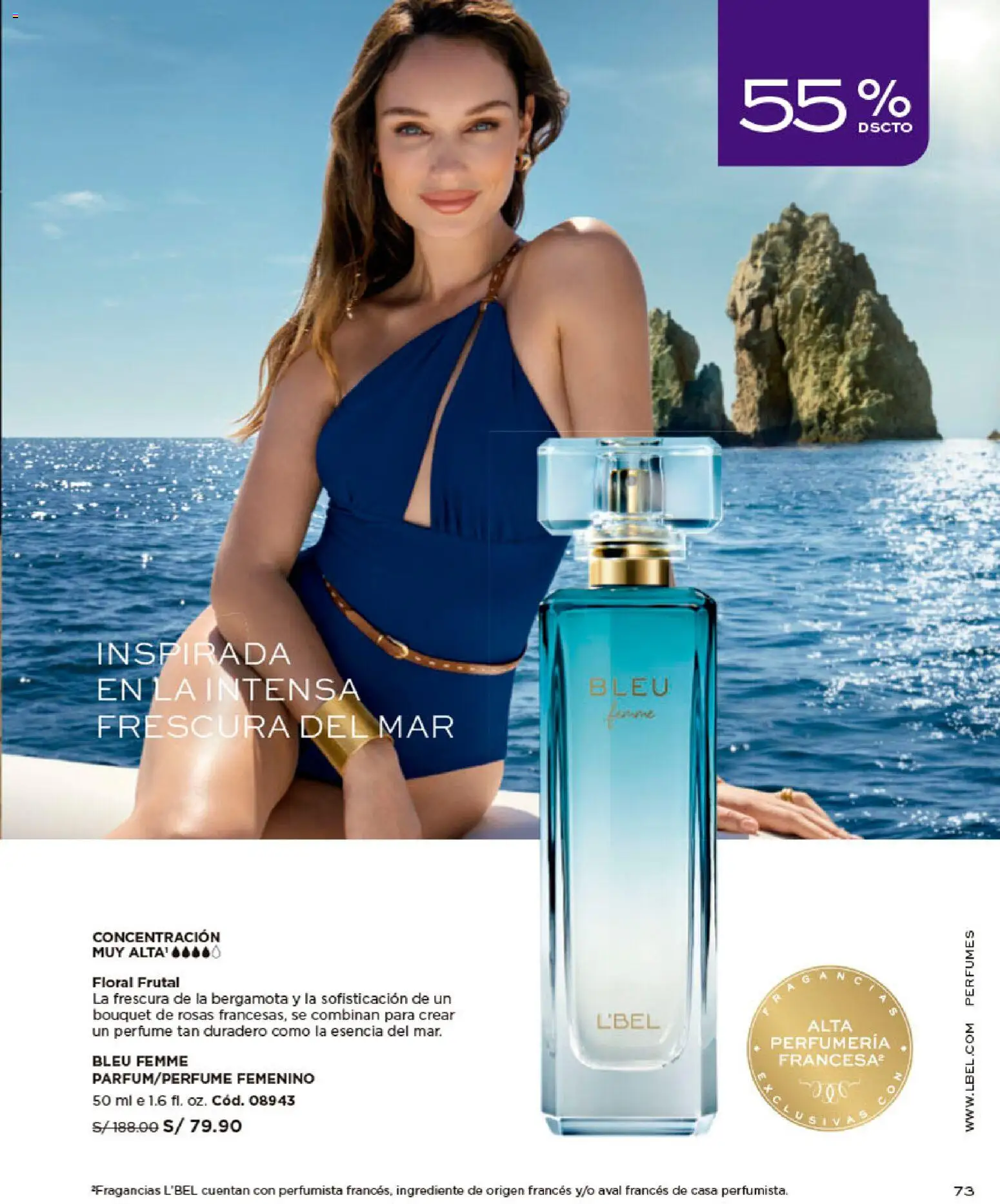 Catálogo L'Bel válido desde 09/09/2026 | Página: 73 | Productos: Perfumes, Perfume