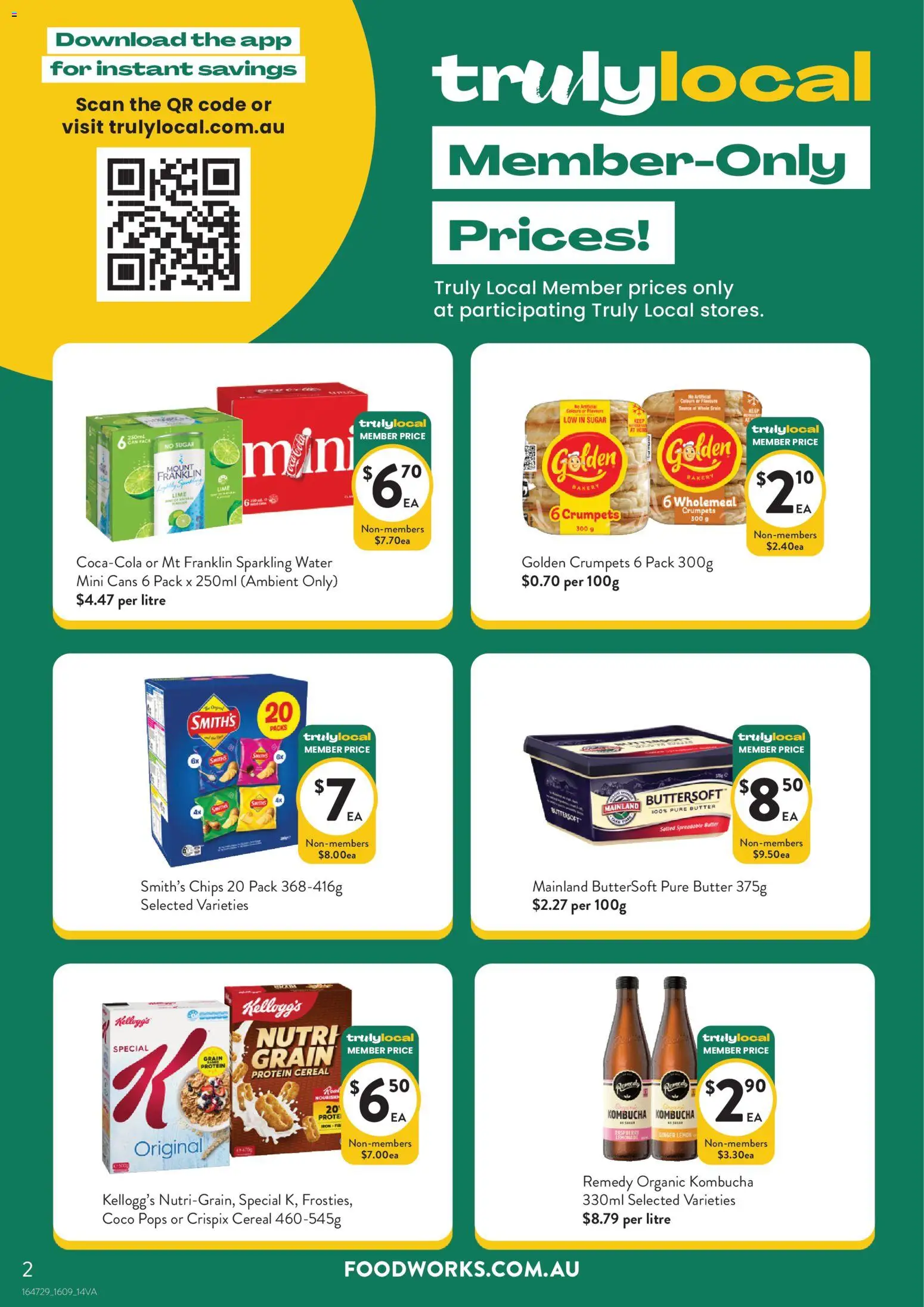 Foodworks catalogue - valid from 16/09/2026 | Page: 2 | Products: Chips, Water, Lime, Lemonade