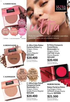 Vista previa Avon -  Campaña 6/2026 válido desde el 01/06/2026 | Página: 37 | Productos: Mate, Iluminador, Rubor, Polvo