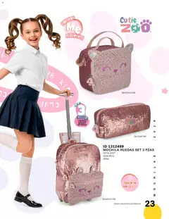 Vista previa de Price Shoes catálogo Mochilas, nuevo folleto de la tienda, válido en México a partir del 12/06/2026 | Página: 23 | Productos: Mochila, Lentejuelas