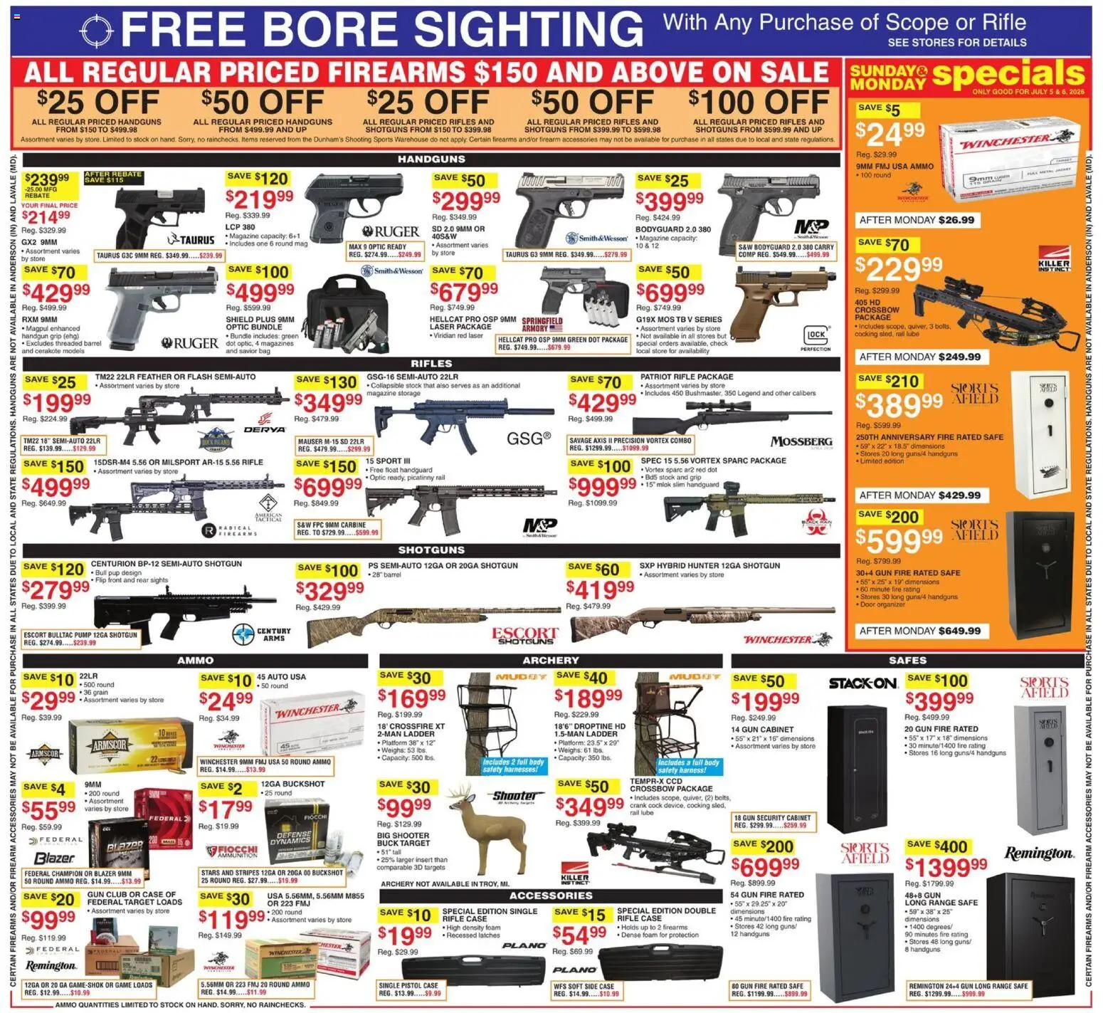Dunham's Sports Weekly Ad - valid from 07/04/2026 | Page: 10