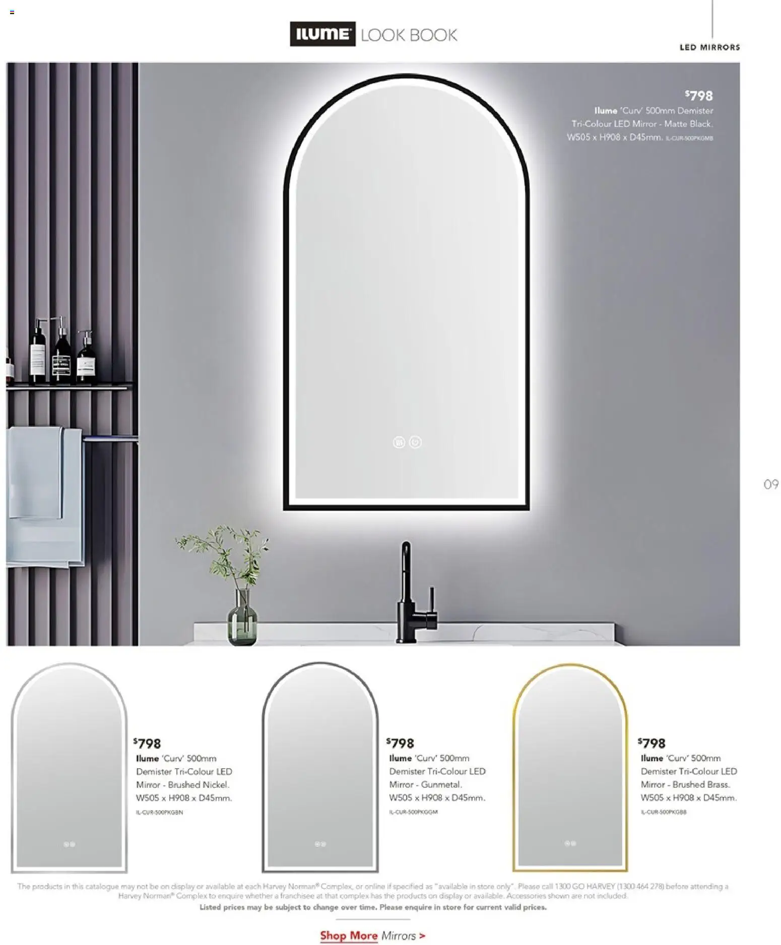 Harvey Norman catalogue - valid from 05.02.2026 | Page: 9 | Products: Mirror, Accessories
