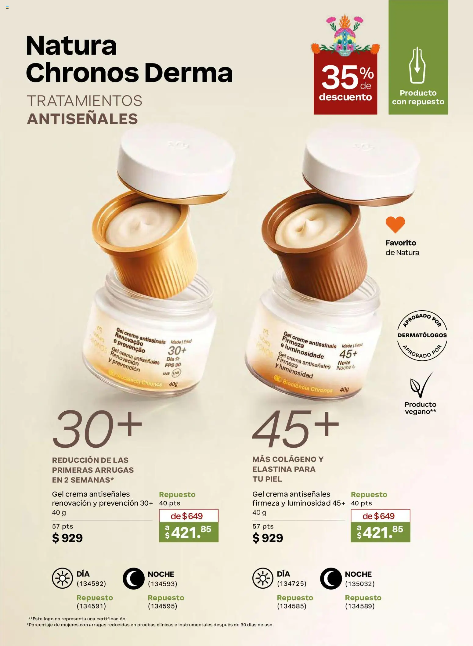 Nuevas ofertas de Natura válidas en toda la República Mexicana desde el 02/10/2026. ¡Encuentra las mejores ofertas en Natura campaña  15 2026! | Página: 77 | Productos: Crema