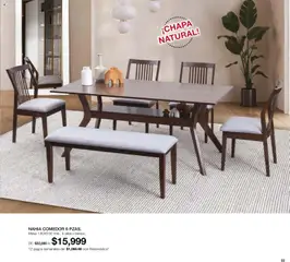 Vista previa de Muebles Dico catálogo, nuevo folleto de la tienda, válido en México a partir del 01/07/2026 | Página: 33 | Productos: Mesa