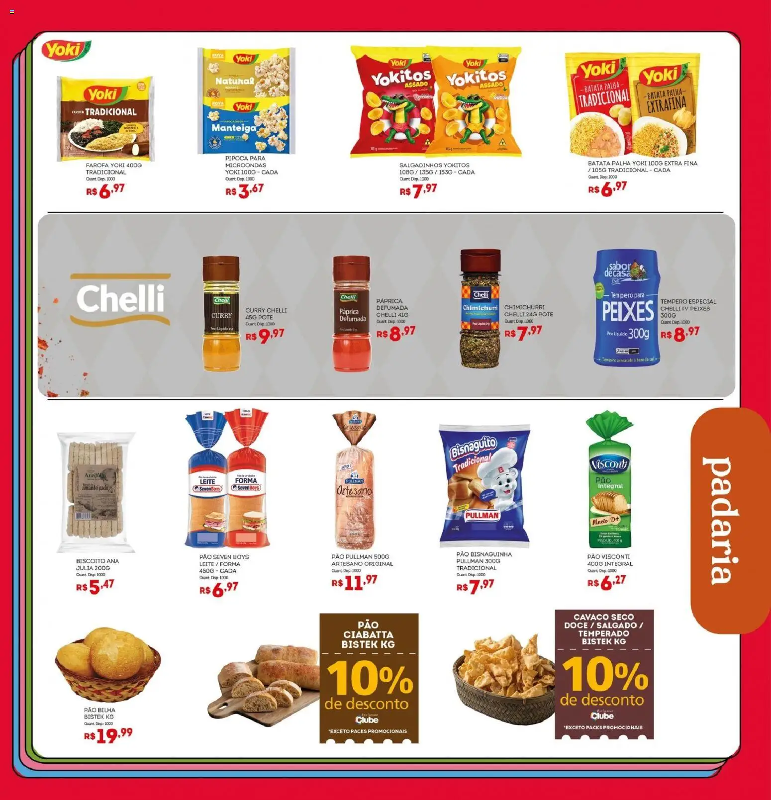 Bistek Supermercados Folheto - válido de 09/09/2026 | Página: 8 | Produtos: Batata palha, Doce, Curry, Farofa