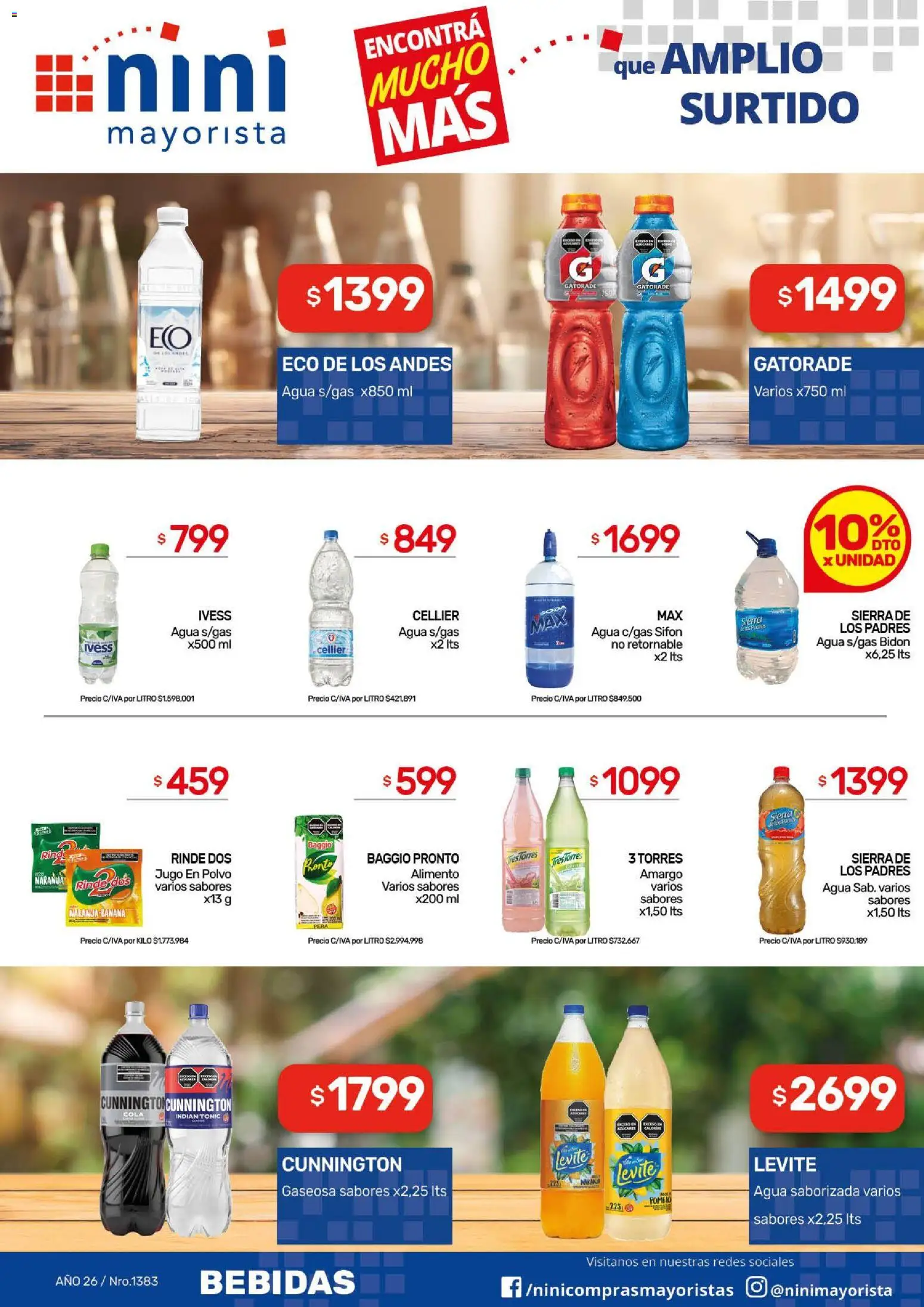 Revista de ofertas NINI Mayorista - Página 16 - Ofertas válidas hasta el 1 de noviembre de 2026