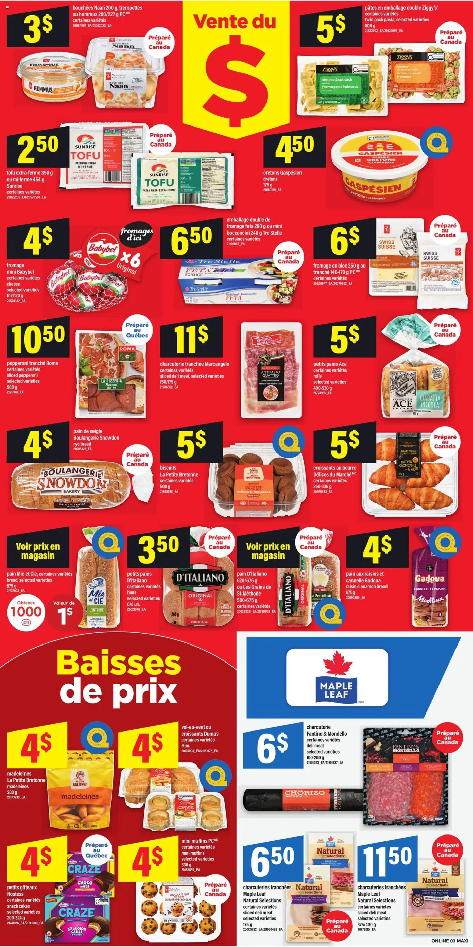 Maxi flyer valid from Sep 3, 2026 | Page: 5