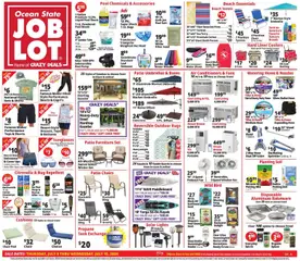 Preview of Ocean State Job Lot weekly ads valid from 07/09/2026 | Page: 1 | Products: Chair, Swivel, Tiller, Shock
