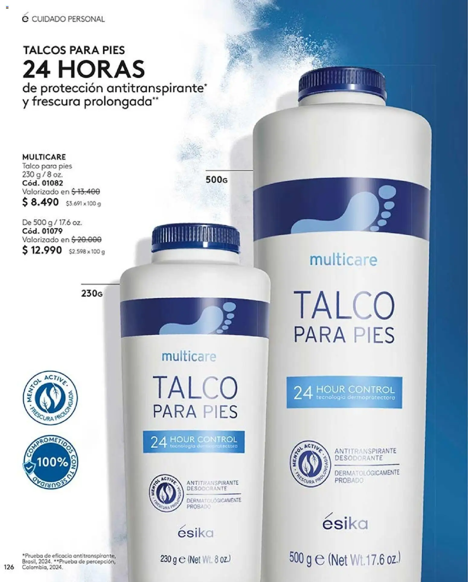 Catálogo Ésika Campaña 13 │ válido desde el 26.07.2026 | Página: 126 | Productos: Desodorante, Antitranspirante