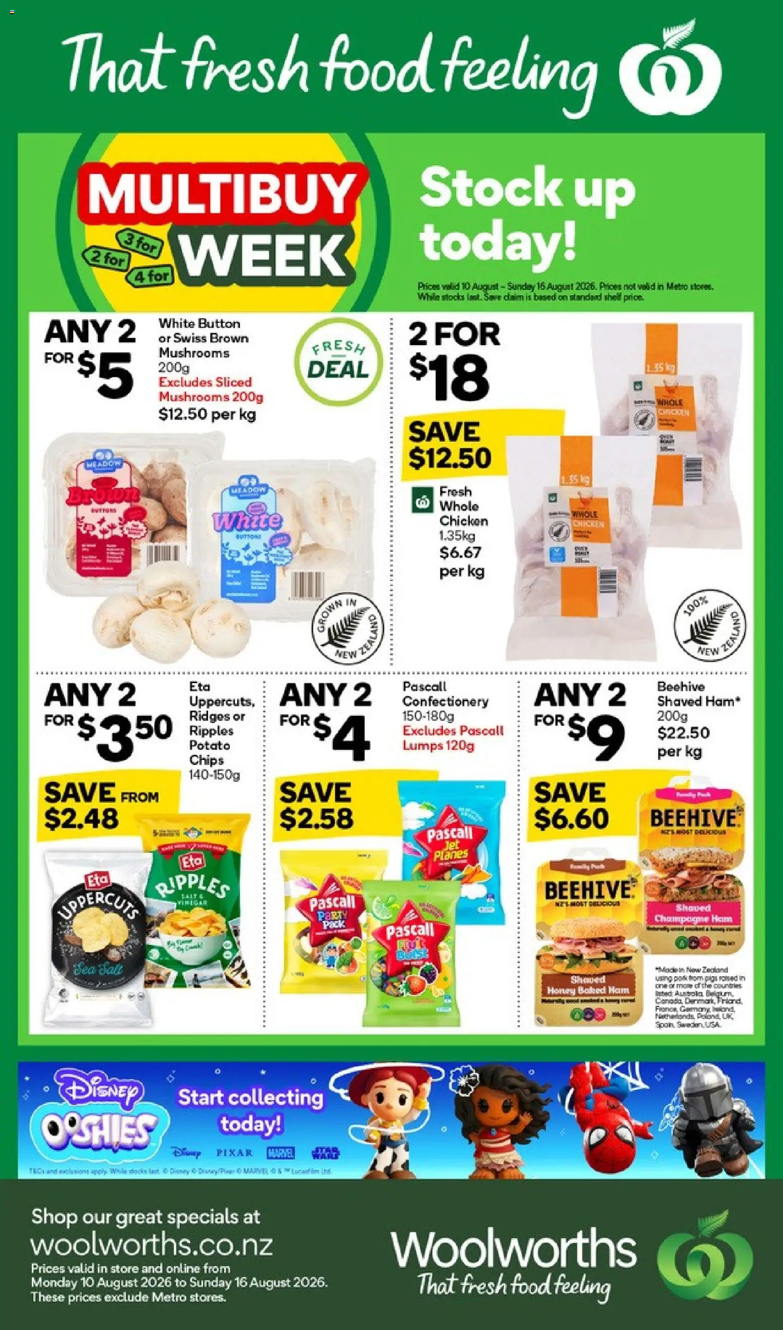 Woolworths catalogue from 10 Aug 2026 | Page: 1