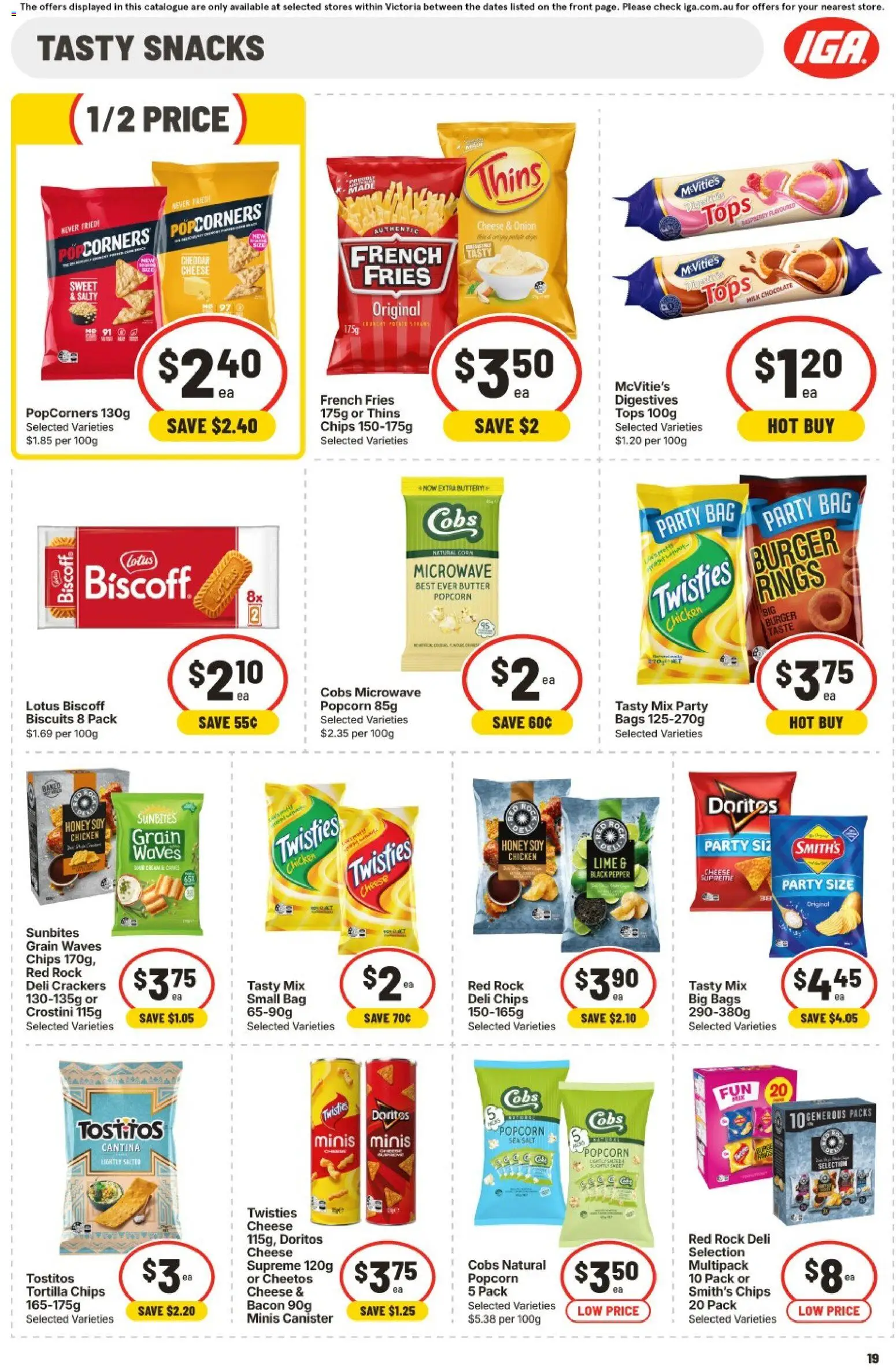 Ritchies catalogue - valid from 22/07/2026 | Page: 17 | Products: Crackers, Butter, Popcorn, Pepper