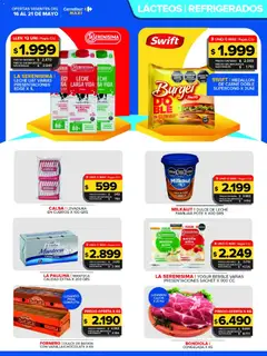 Vista previa Carrefour Maxi catálogo válido desde el 16.05.2026 | Página: 8 | Productos: Batata, Durazno, Dulce de leche, Manteca