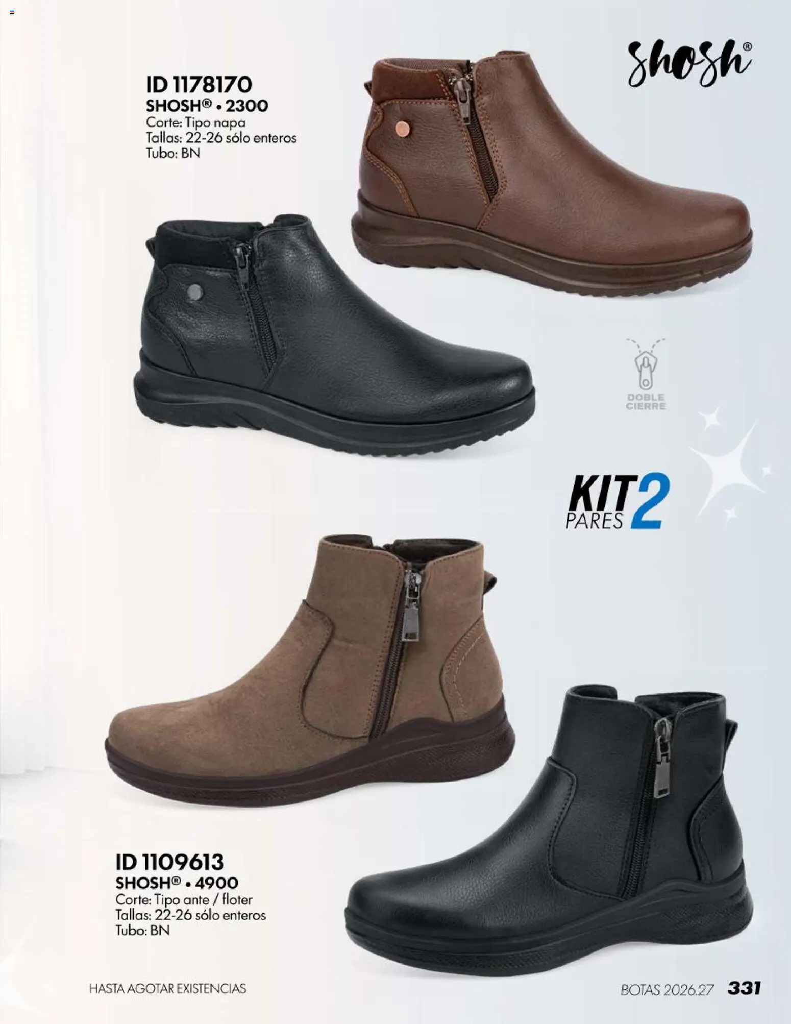 Nuevas ofertas de Price Shoes válidas en toda la República Mexicana desde el 18/07/2026. ¡Encuentra las mejores ofertas en Price Shoes catálogo Botas! | Página: 331