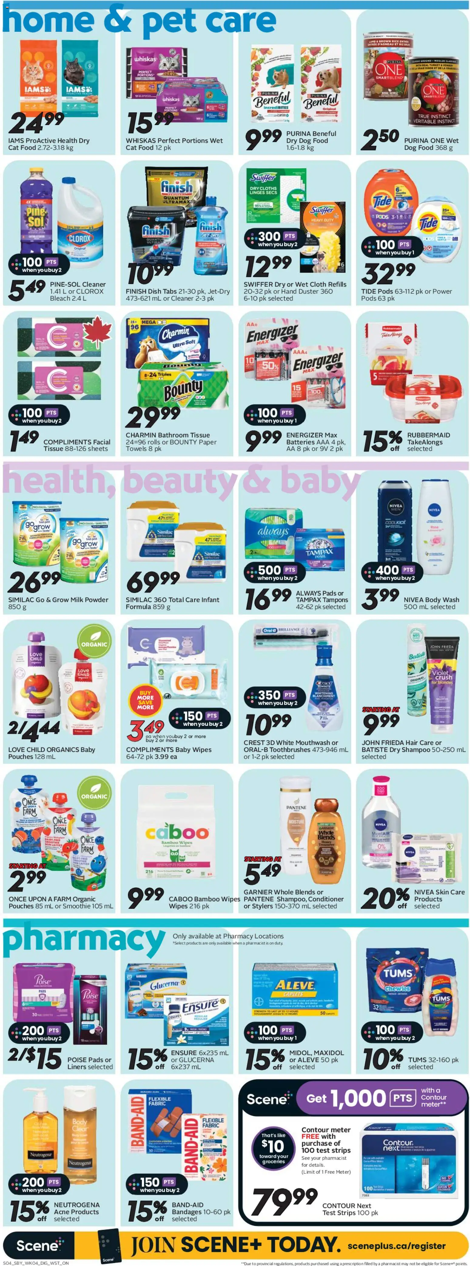 Safeway flyer valid from 21.05.2026 | Page: 12 | Products: Rice, Turkey, Powder, Shampoo