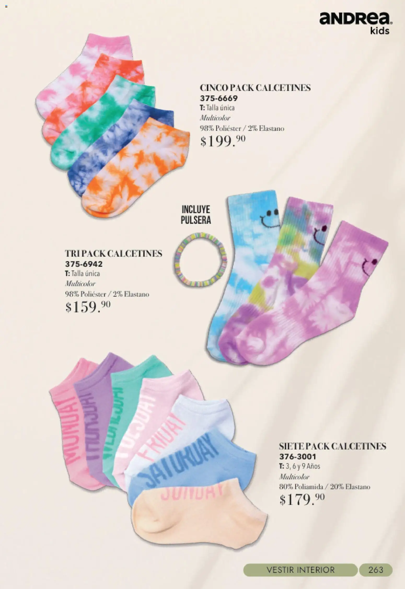 Nuevas ofertas de Andrea válidas en toda la República Mexicana desde el 23/08/2026. ¡Encuentra las mejores ofertas en Andrea catálogo Tropical! | Página: 263