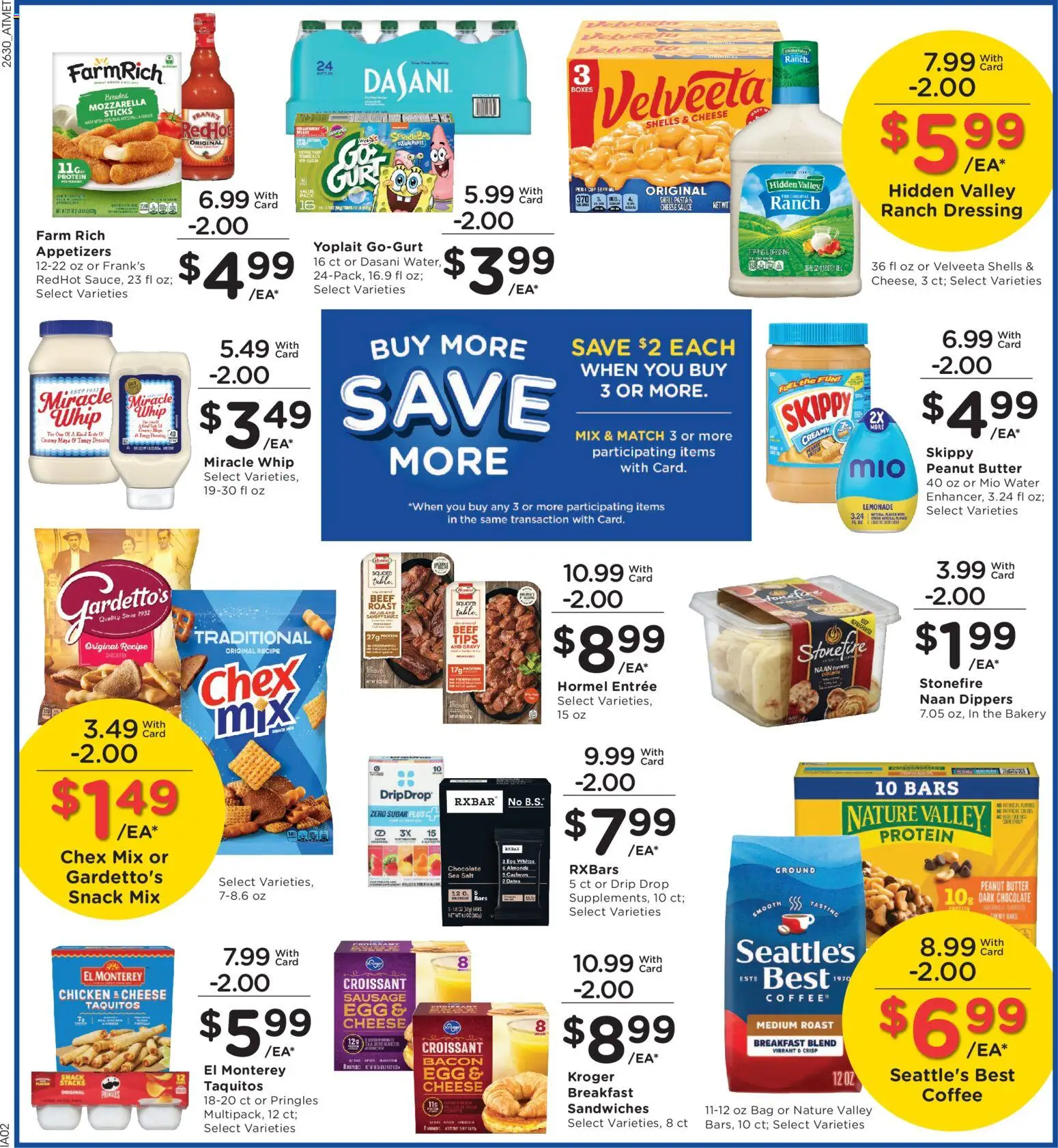 Kroger Weekly Ad - valid from 08/26/2026 | Page: 5 | Products: Cheese, Beef, Pants, Salt