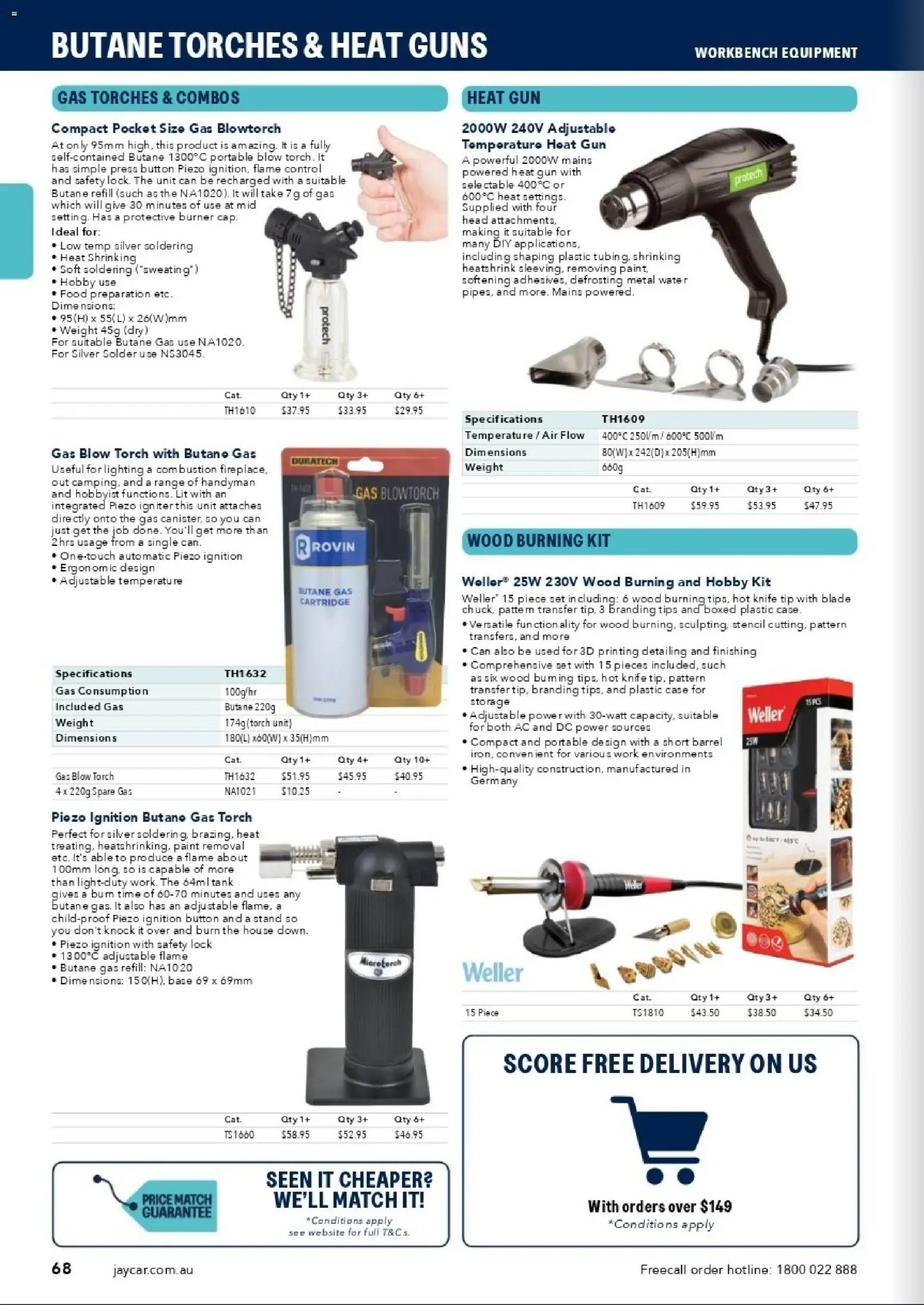 Jaycar catalogue - valid from 31/08/2026 | Page: 66 | Products: Ergonomic, Case, Portable, Weight