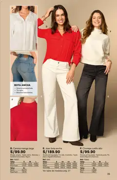Vista previa de folleto Leonisa catálogo - Campaña 11 de la Leonisa válido desde 15/07/2026 | Página: 29 | Productos: Camisa