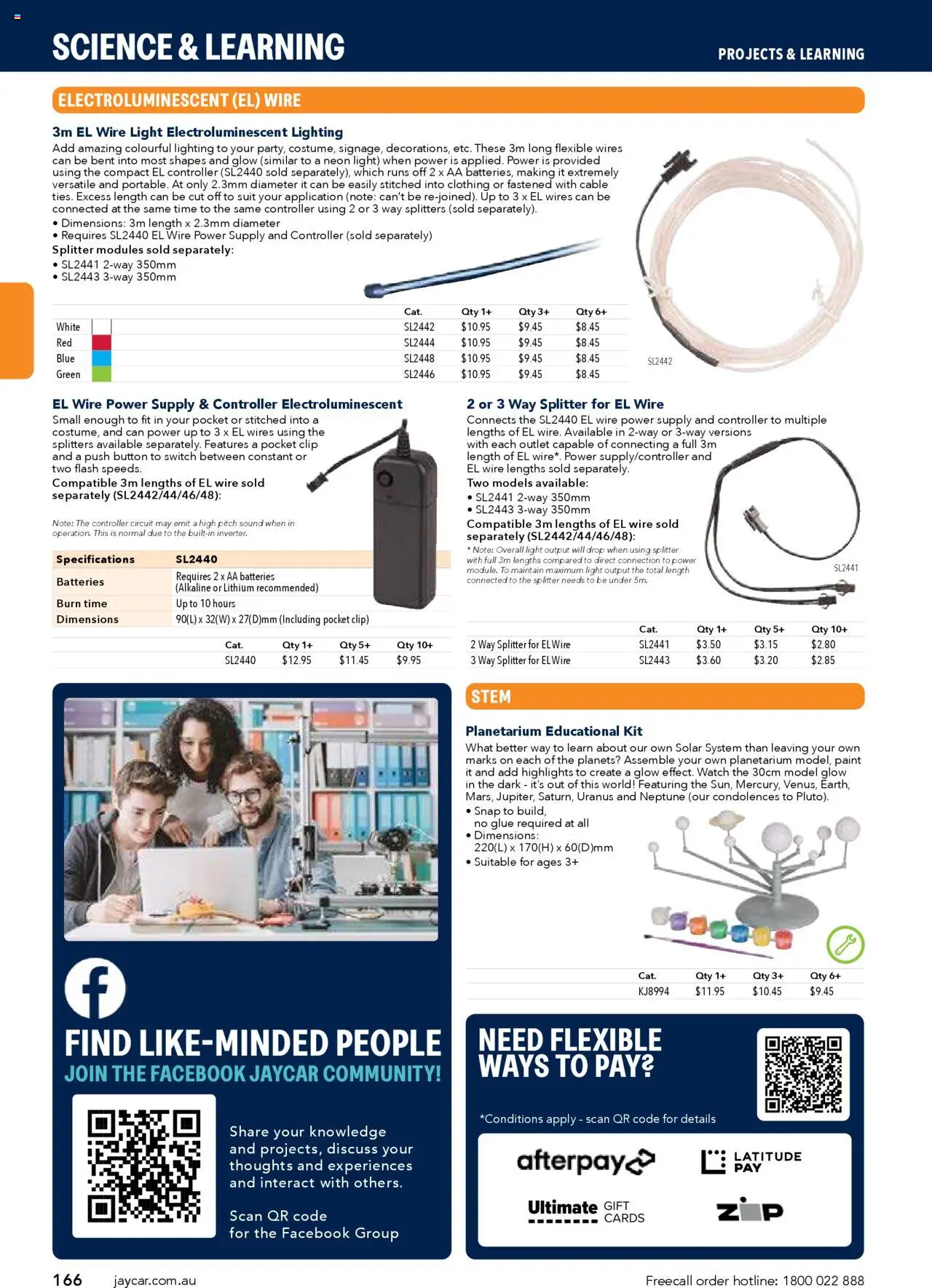 Jaycar catalogue - valid from 09/07/2025 | Page: 166 | Products: Suit, Batteries, Controller, Glue