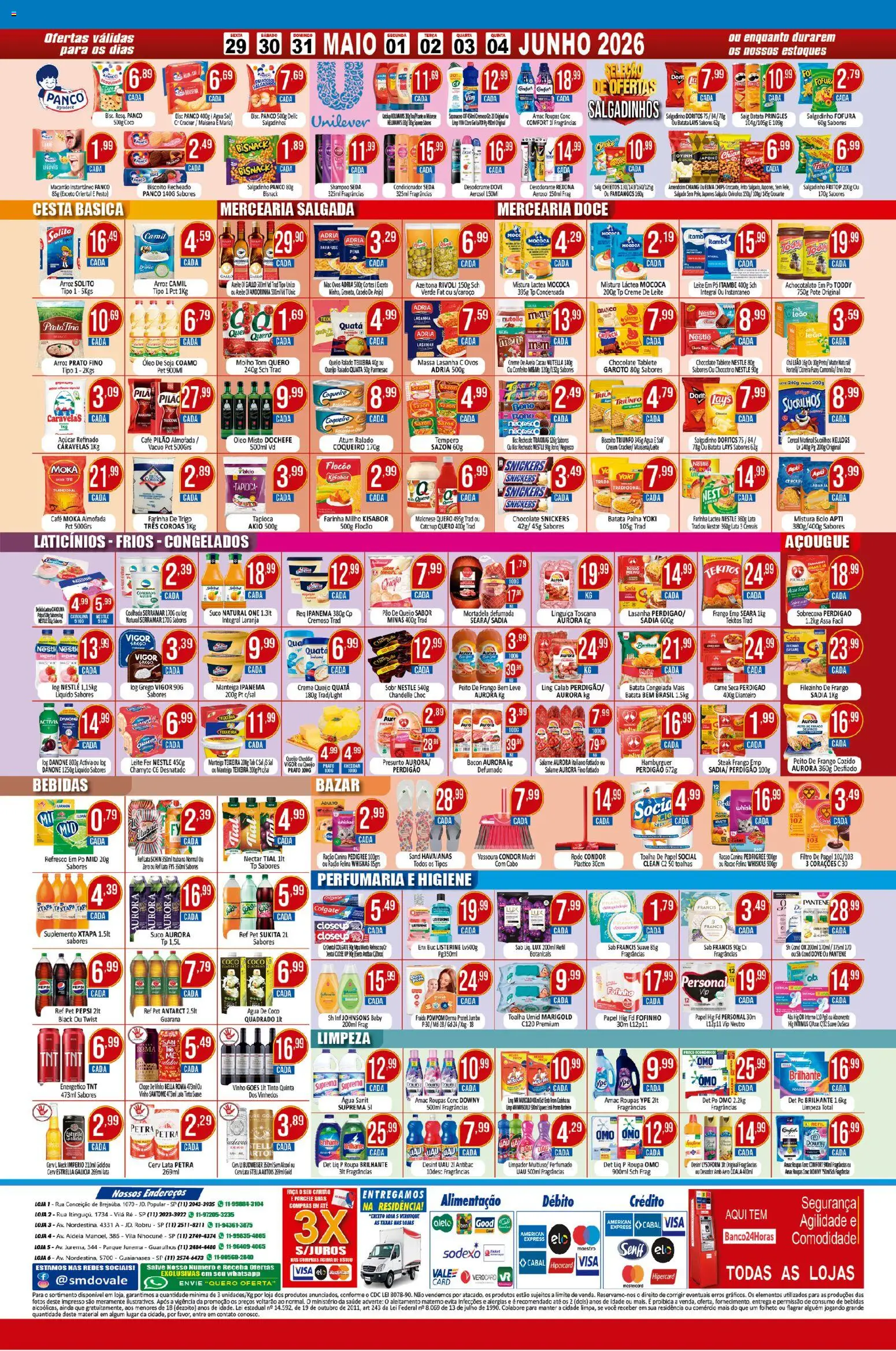 Dovale Folheto - válido de 29.05.2026 | Página: 2 | Produtos: Faca, Café, Sucrilhos, Açúcar