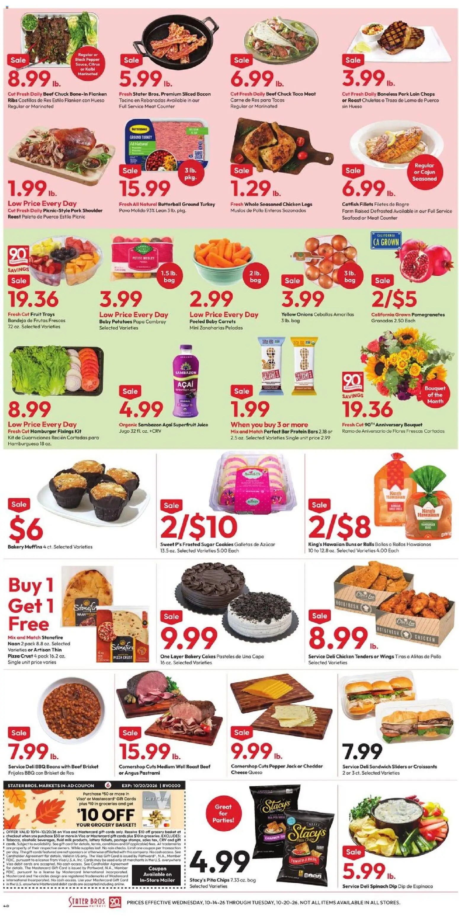 Stater Bros Weekly Ad - valid from 10/14/2026 | Page: 4
