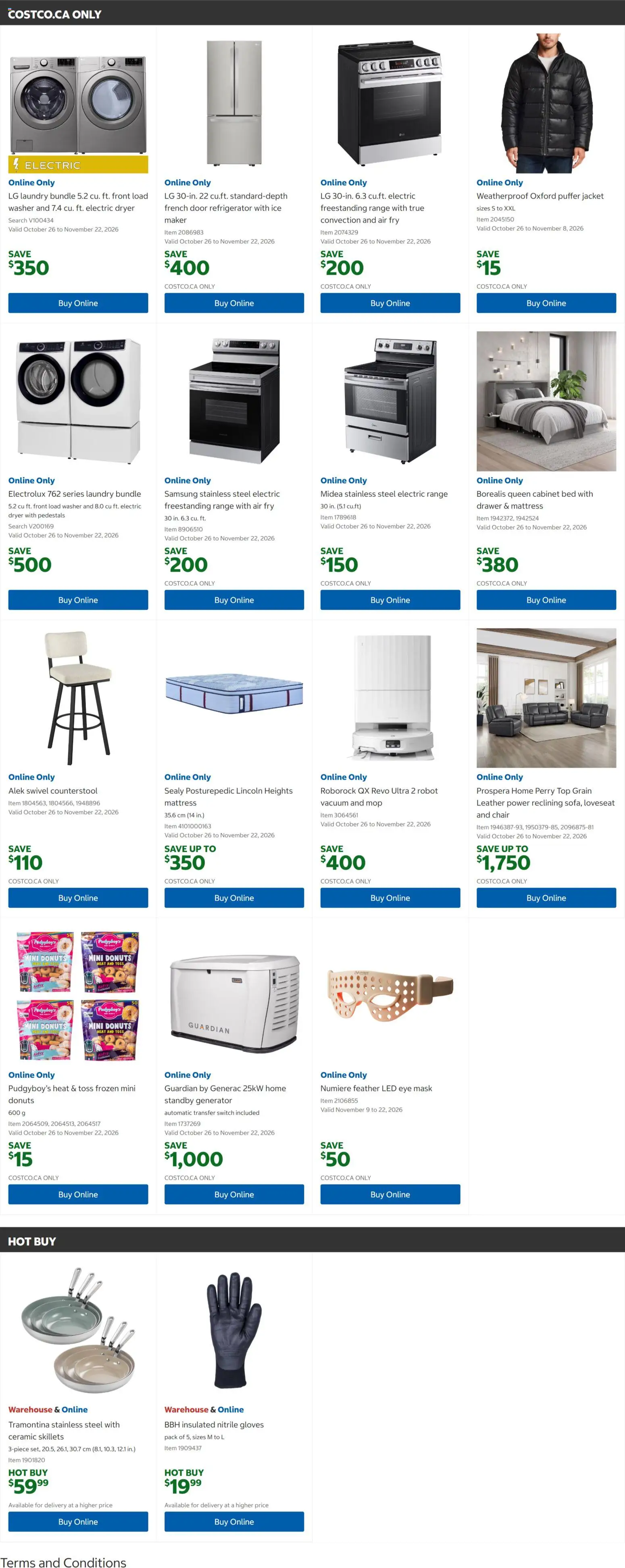 Costco flyer valid from Oct 26, 2026 | Page: 7
