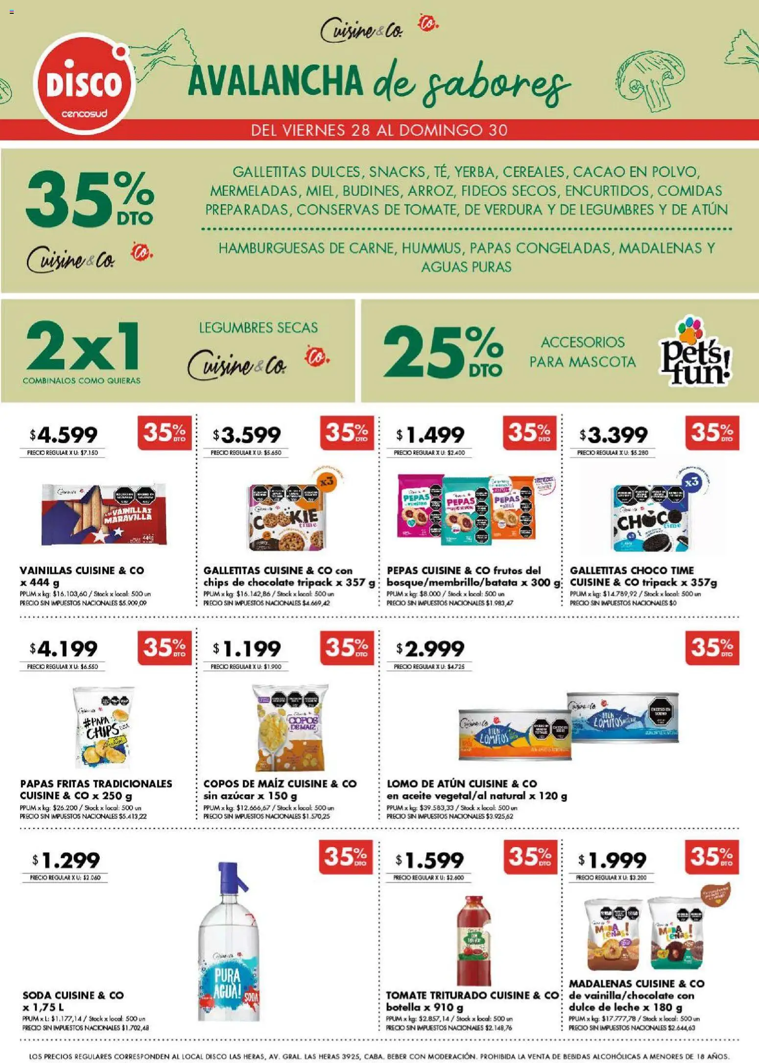 Disco ofertas │ válido desde el 27/08/2026 | Página: 7 | Productos: Disco, Legumbres, Papa, Copos de maíz