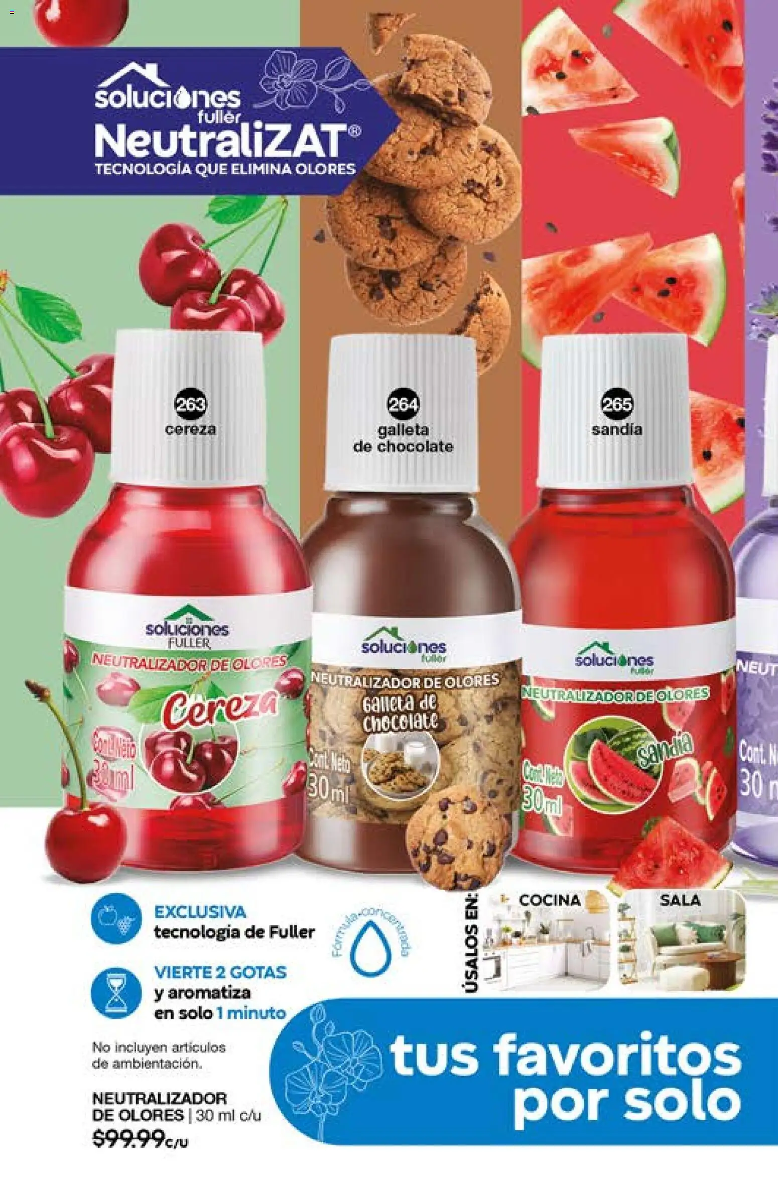 Nuevas ofertas de Fuller válidas en toda la República Mexicana desde el 01.04.2026. ¡Encuentra las mejores ofertas en Fuller campaña 26 2026! | Página: 108 | Productos: Sandía, Chocolate, Cocina