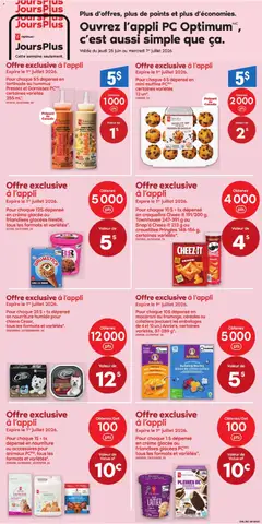 Preview of Maxi weekly flyer / circulaire from shop Maxi valid from Jun 25, 2026 | Page: 15 | Products: PC, Chocolate, Chicken