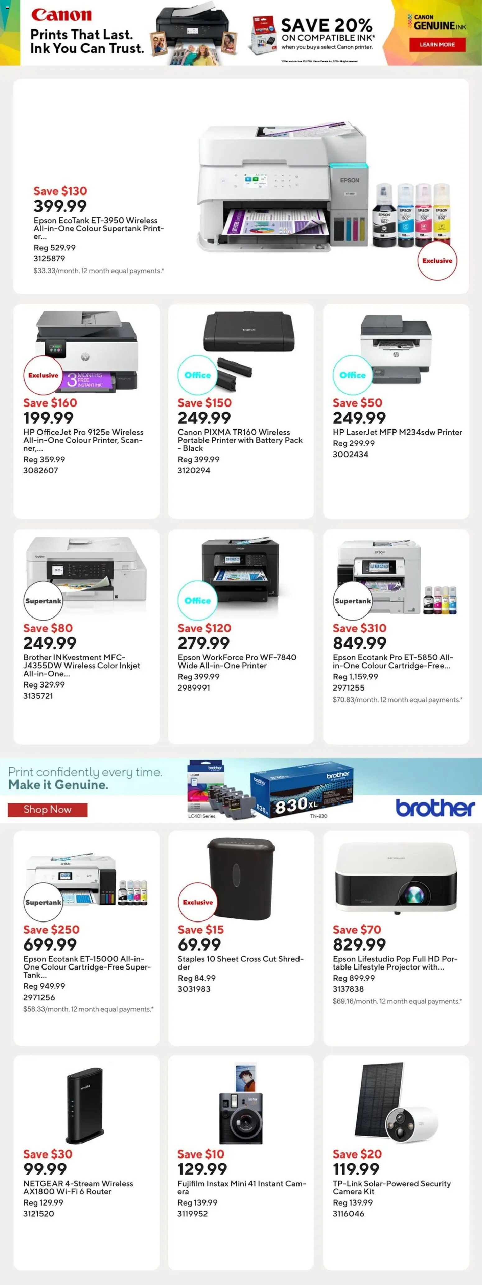 Staples flyer valid from Jul 10, 2026 | Page: 4